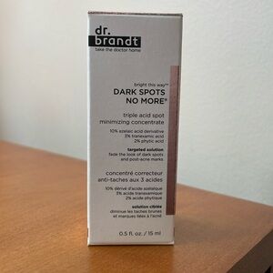 Dr Brandt brand Dark Spots No More